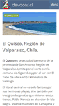 Mobile Screenshot of elquisco-chile.com