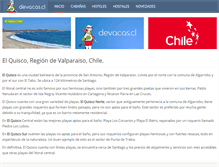 Tablet Screenshot of elquisco-chile.com